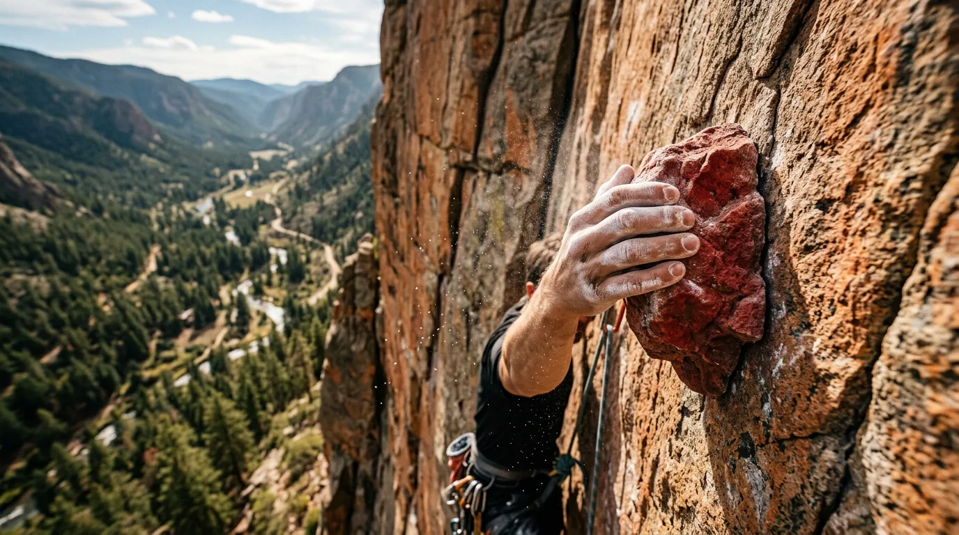 Liquid Chalk for Rock Climbing