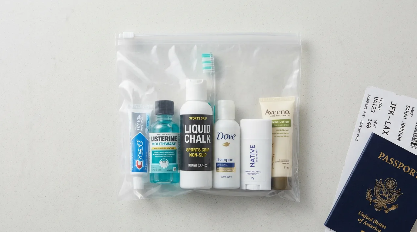 Liquid Chalk Travel Rules